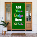 Custom Door Cover Banner, DarkGreen | Decoration Banner Background Sign by ZOLRITH