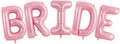 TONIFUL 40 Inch Large Pink Bride Balloons, Giant Jumbo Helium Foil Mylar Big by TONIFUL