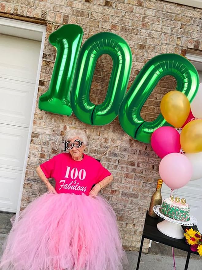 Large Number 0 Balloons Black Birthday Party Decorations - Image 3