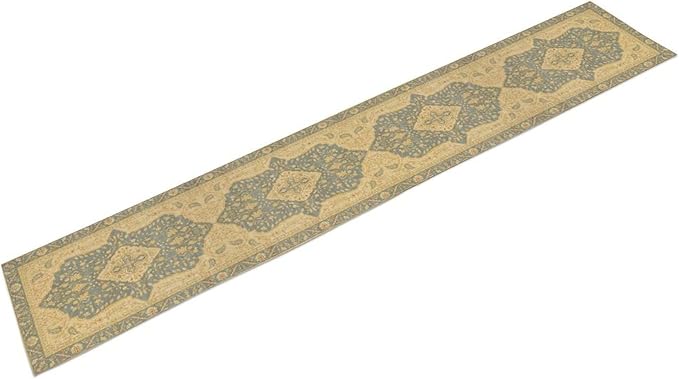 Boho Table Runner,Vintage Geometric Traditional Textured Rustic Farmhouse Bohemia for Home Farmhouse Kitchen Table Dining Coffee Room Garden Party Wedding Decor 13x72in