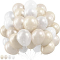 Pearl White Balloons by Paeyeq