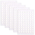 350 Pcs Double Sided Adhesive Dots - 6mm Clear Removable Putty | Acrylic No by BUSOHA
