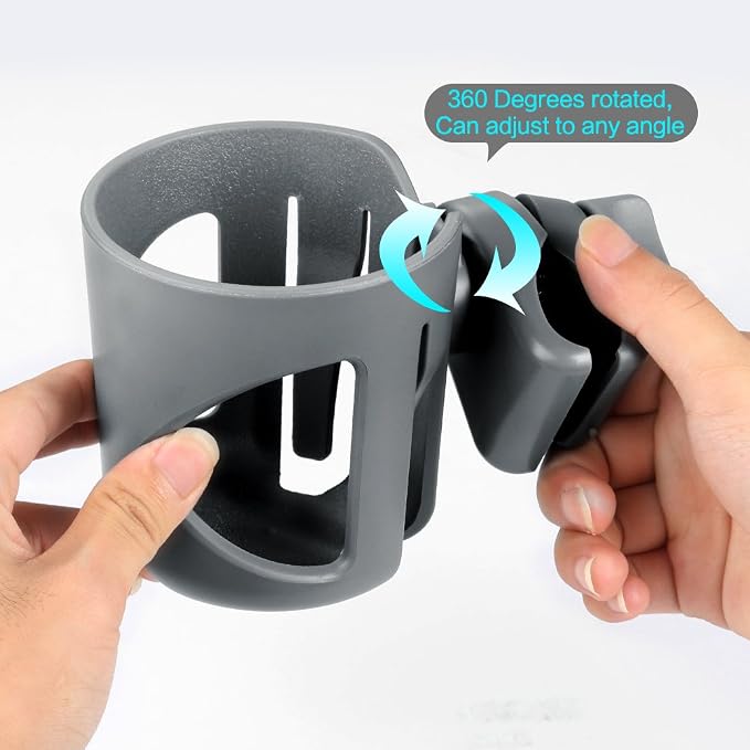 Accmor Stroller Cup Holder, Walker Wheelchair Bike Drinks Holder | Universal - Image 5