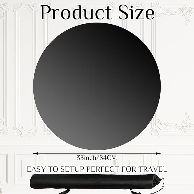 Portable Dance Floor Smooth Ballet Floor Vinyl Dance Mat for Home Stage Studios Kids Adults Practice Improve