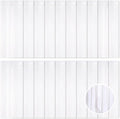 20 Pack White Foil Fringe Curtains 3.2ft x 8.2ft Fringe Backdrop Curtain by Ohiyoo