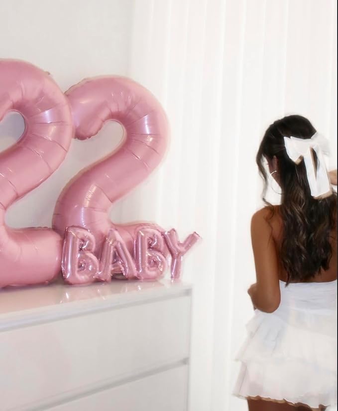 Large Number Balloons 40 Inch Pink 23 Balloon - Image 2