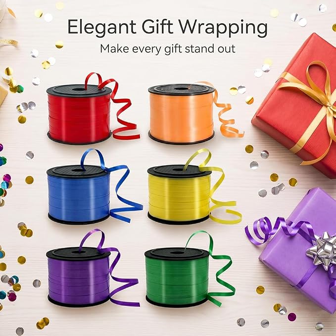 Decorative Curly Ribbon for Gift Wrapping, Party Balloon Decoration - Image 5