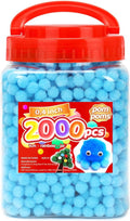 IOOLEEM Light Blue Pom Poms, Small Size, Pom Poms by IOOLEEM