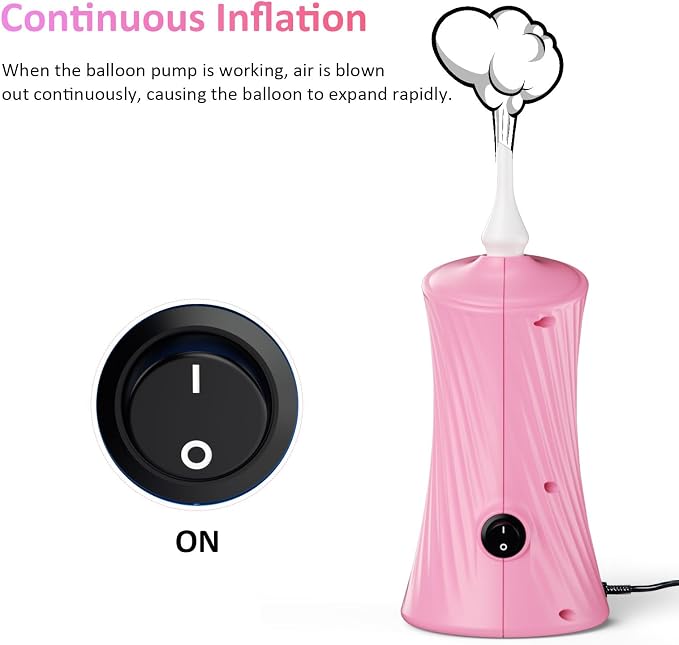 Balloon Pump Electric Balloon Pump Air Balloon Pump Balloon Blower Machine - Image 4