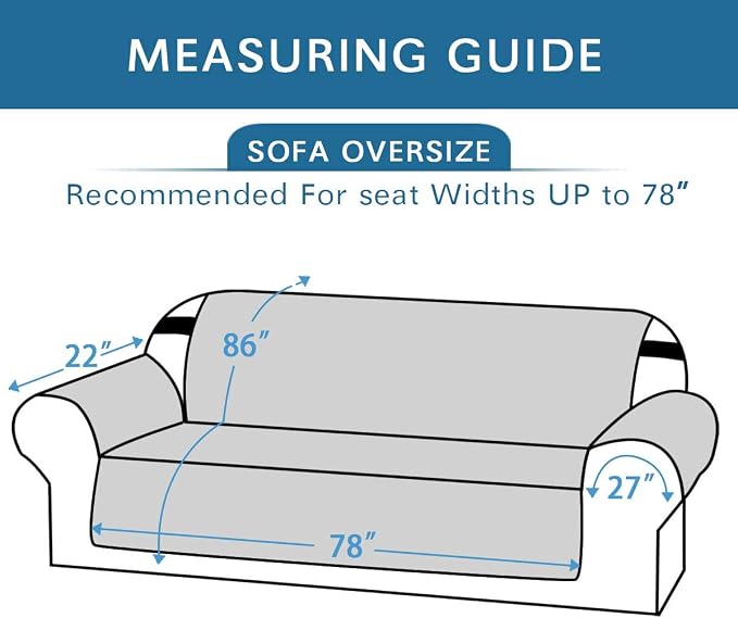 H.VERSAILTEX Reversible Sofa Cover Couch Cover - Image 2