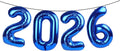 Dark Blue 2026 Balloons Number, Number 20 Balloons 40 Inch Big Foil Balloon by Argthjy