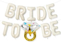 Beige Bachelorette Party Decorations, Cream White Sand Bride To Be Bridal by Paeyeq