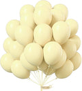PartyWoo Pastel Yellow Balloons 50pcs Light Pale Yellow Color | Balloons by PartyWoo