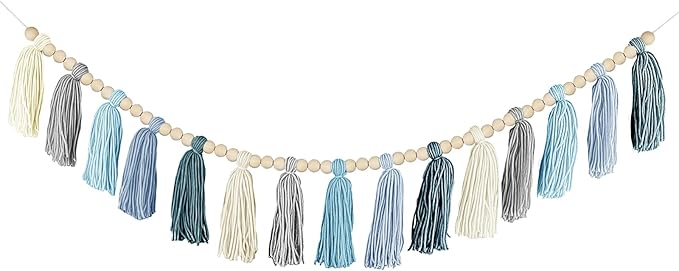 Boho Yarn Tassel Garland by APESO