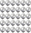 5 inch Metallic Silver Balloons by YicUik