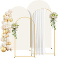 2 Pack Arch Backdrop Stand and Cover Set, Balloon Arch Stand | Metal Background by Unknown