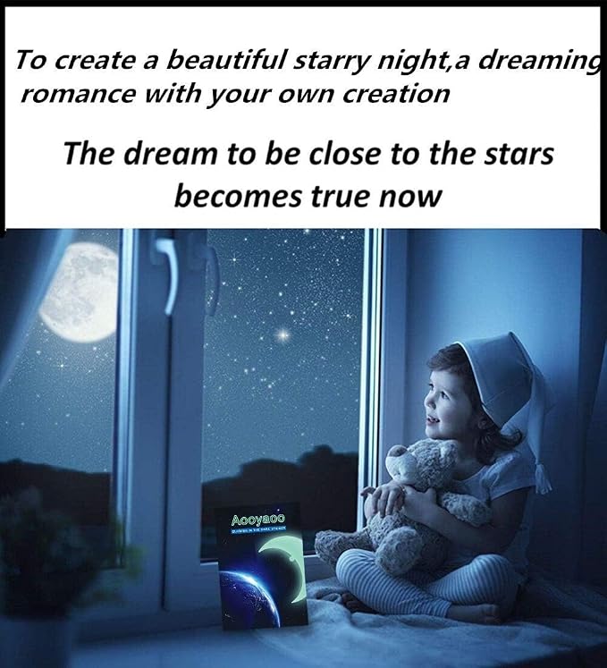 Glow in The Dark Stars Wall Stickers, Ceiling Star, Glowing Stars - Image 7