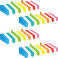 Boao 4 Pack Rainbow Awning Decoration 3D Stripe Cardboard Awning Pride Month by Boao