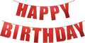Red Happy Birthday Party Kid Supplies by IEBQ