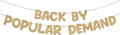 Fulmoon Pre-strung Back by Popular Demand Banner Glitter Welcome Home Party by Fulmoon