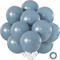 18 Inch Dusty Blue Balloons, Baby Shower, Birthday Party and Event Decoration by KALOR
