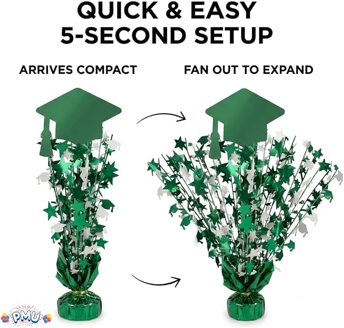 PMU 3 Pcs Graduation Centerpieces - Image 9