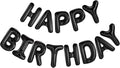 CANREVEL Happy Birthday Banner Decorations + Sign Balloons, by CANREVEL