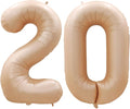Number 20 Balloons for 20th Birthday Party Decorations, 42 Inch Jumbo Foil by GOER