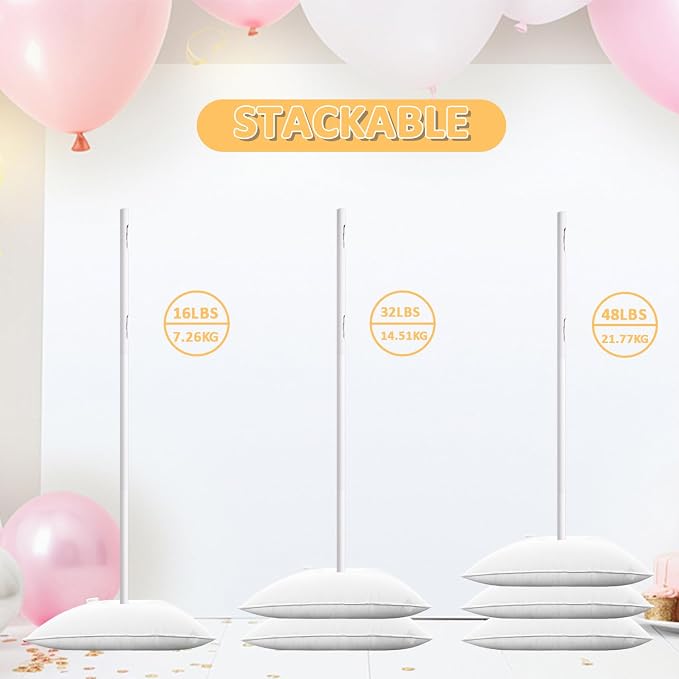 Decojoy Water Weight Bags for Balloon Column Stand and Balloon Arch Kit - Image 3