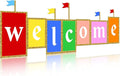 Gueevin 3.3 ft Back to School Welcome Banner Classroom Castle Welcome Sign by Gueevin
