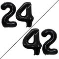 Number 24 Balloons for 24th Birthday Party Decorations, 42 Inch Jumbo Foil by GOER