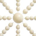 PartyWoo White Sand Linking Balloons 100pcs 6 Inch Off White Link Balloons | by PartyWoo
