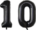 Number Balloons Black Party Balloon by United-UnicornsParty