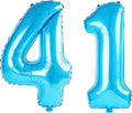40 Inch Number 41 Balloons for 41st Birthday Party Decorations, 0-100 Jewelry by FOBELEC