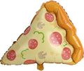 3pcs Pizza Slice Balloons, Self-Sealing Aluminum Foil Party Decorations by BOXOB