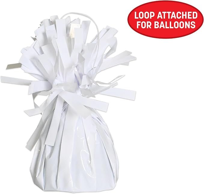 Beistle Shiny Wrapped Balloon Weight – 12 Pack, Party Decoration Accessories - Image 7