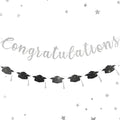 2026 Graduation Banners Party Decorations, Glitter Congratulations by Unknown