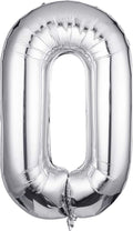 Single Aluminum Hanging Foil Film Silver Letter Balloons O 40 Inch | by FFNIU