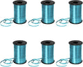 PMU 3000 Yards x 3/16in Turquoise Crimped Curling Ribbon String by PMU