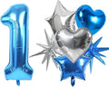 TONIFUL 1st Birthday Balloons Kit 40 Inch Blue Large Number 1 Foil Balloon | by TONIFUL