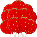 Strawberry Balloons Fruit Balloons Red Balloon Fruit Themed Balloon Party by HADCKJA