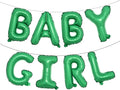 16 inch Baby Boy Girl Banner Foil Letter Balloons Garland by RUIANSI