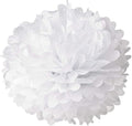 10pcs White Tissue Hanging Paper Pom-poms, Hmxpls Flower Ball Wedding Party by Hmxpls