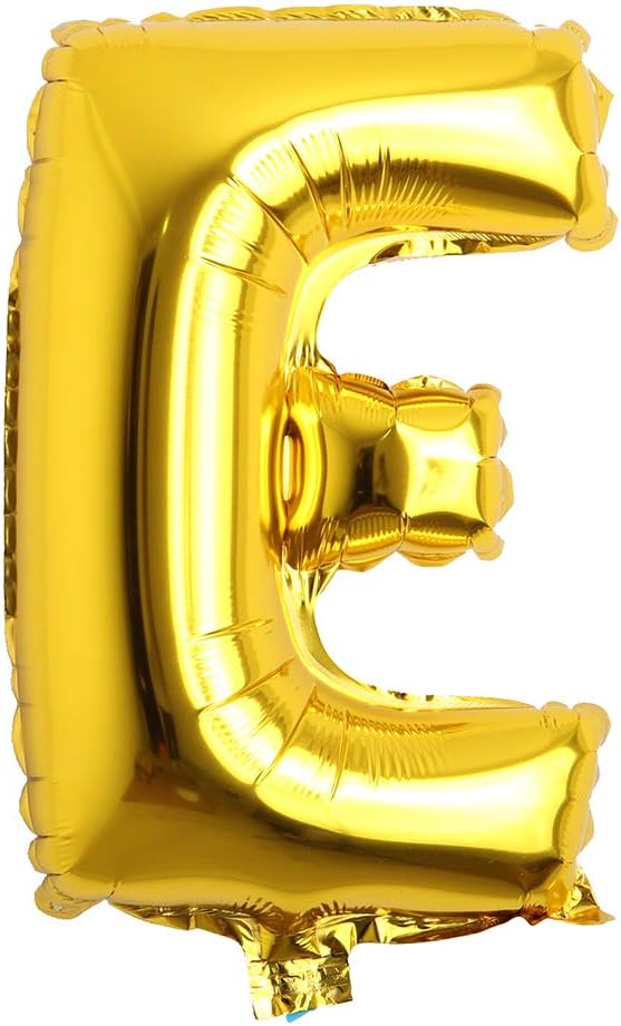 16" Alphabet Letter and Number Balloons Set Package, Aluminum Hanging Foil Film by RUIANSI