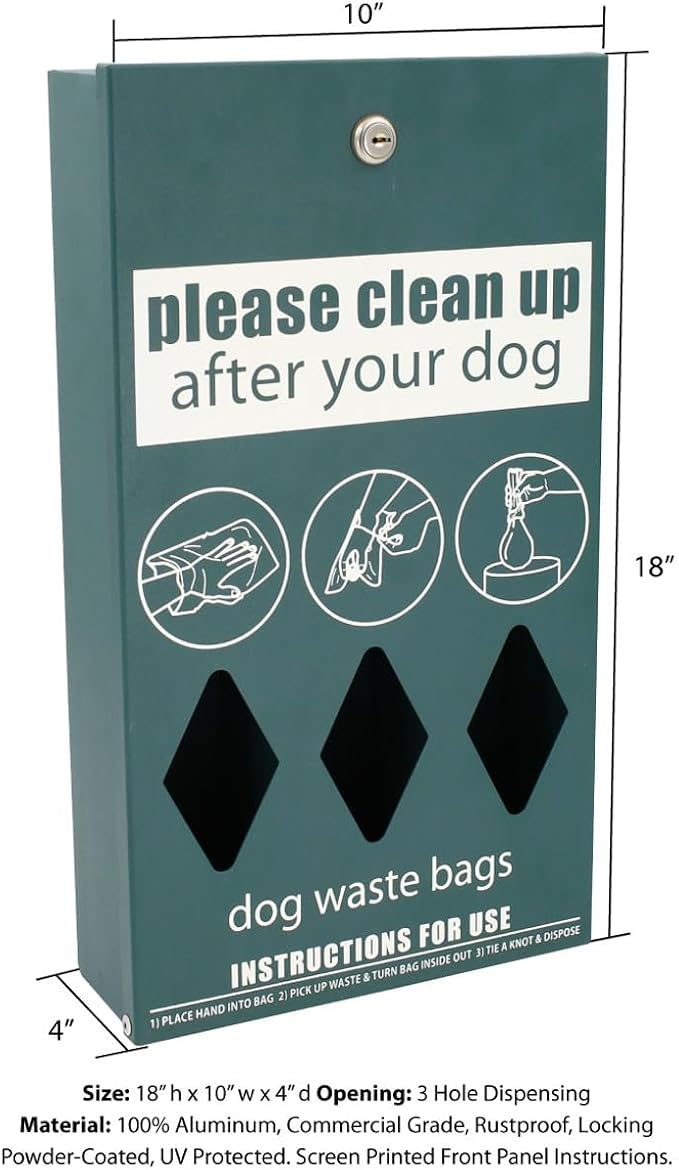 Zero Waste USA - DISPENSE-ART™ Roll Bag Dispenser & Sign - Rolling Hills | - Image 7