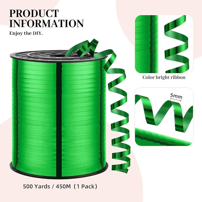 Ribbon, 500 Yard Curling Ribbon - Image 2