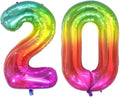 40 inch digital balloon, Jelly Color, Number 20 by TNCDJKPA