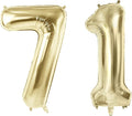 Number 71 Balloons for 71st Birthday Party Decorations, 40 Inch 0-100 by Joycard
