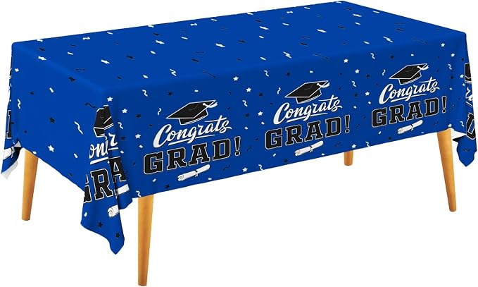 Graduation Decorations 2026, Gongrats Grad Tablecover by Gatherfun
