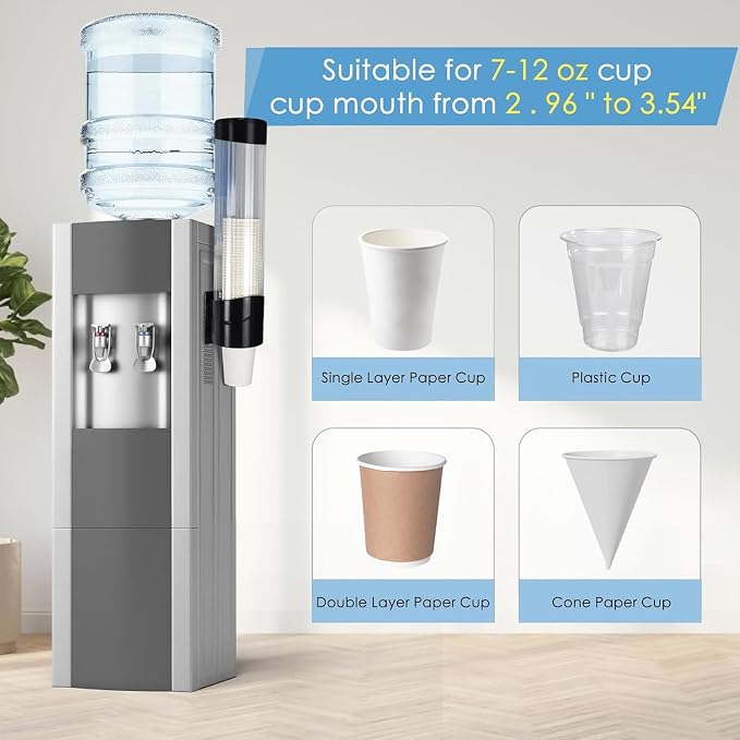 Cup Dispenser Holder for 7oz - 12oz Paper Plastic Cups - Image 4